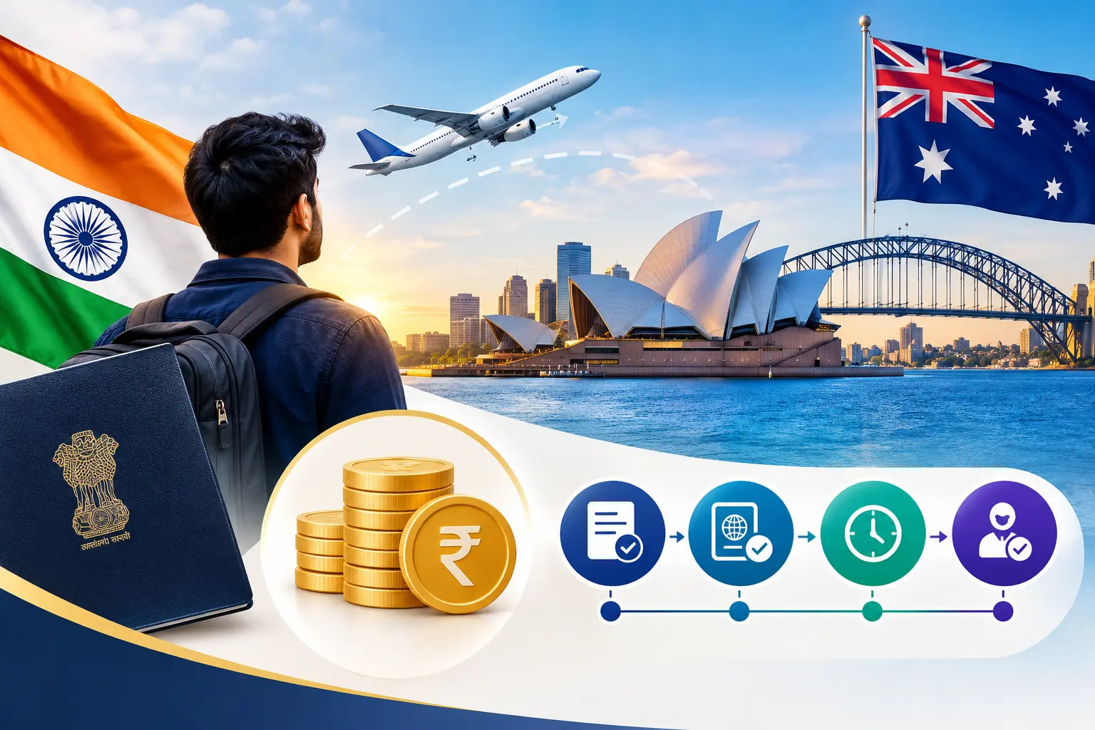 Australia PR from India in 2026: Estimated Costs, Visa Fees and Application Timeline.
